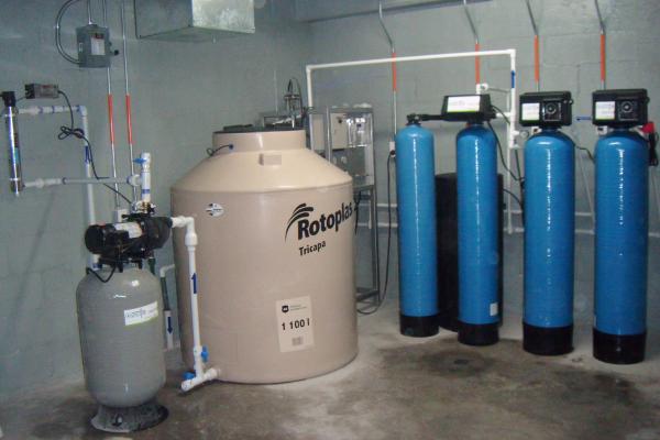 Tren de purificación de agua